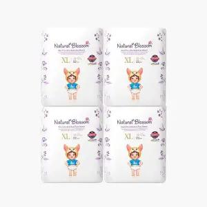 네추럴블라썸 슈퍼 소프트 비건기저귀 밴드 5단계(XL) 22매x4팩