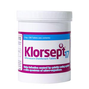 클로셉트 발포성 살균 소독제 200정