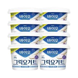 [매일]바이오 그릭요거트 무가당 플레인 400g 8개
