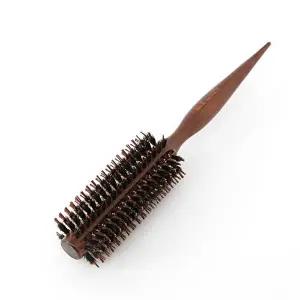 원목 돈모 롤빗 드라이 롤 브러쉬-WD4A40F