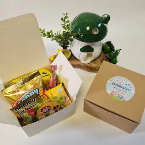 비비콩 뚠뚠세트 학교 학원 교회 행사 단체 간식 꾸러미 박스 어린이집 유치원 생일 답례품 미니 과자 선물 세트 구디백