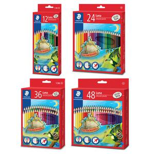 STAEDTLER 스테들러 루나 색연필 136 / 12색 24색 36색 48색