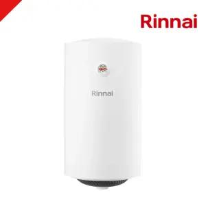 린나이 스텐 전기온수기 하향식 세로 벽걸이형 50리터 저장식 카페 미용실 탕비실 REW-V50INSM