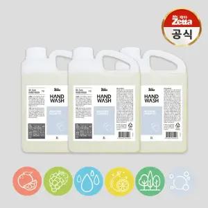 미스터제타 포밍 핸드워시 손세정제 대용량 2L 리필 3개