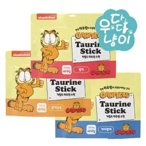 가필드 타우린스틱 14g 40개입 고양이츄르간식