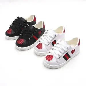 쁘띠 삼선하트운동화 170-230 아동 주니어 키즈 여아