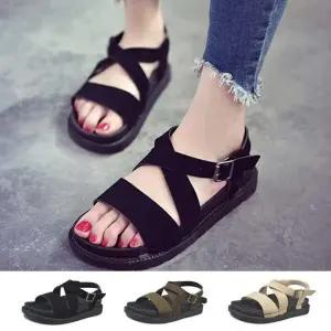 ONM 여성 샌들 비치 여름 청바지 신발 엑스 밴드 슈즈