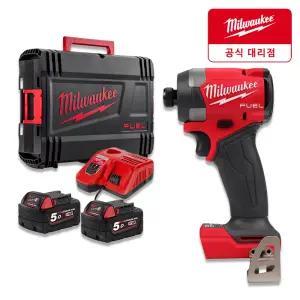 밀워키 M18 FID3-502X 18V 임팩트 드라이버 5.0Ahx2개