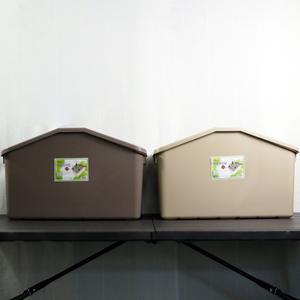 동림 업소용 카페용 대용량 플라스틱 우산 꽂이 꽃이 정리대 27구 베이지 브라운