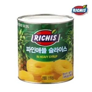 동서 리치스 파인애플 슬라이스 3kg