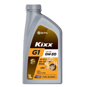 KIXX G1 0W30 1L 100% 합성 엔진오일