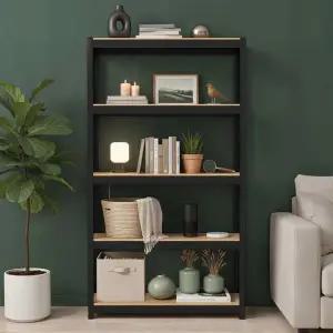 스피드랙 다용도 5단 철제 선반 100 x 40 x 180cm - 블랙 드레스룸 옷 다용도 수납 정리 코스트코