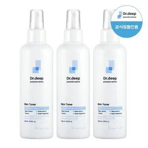 [닥터딥] 스킨토너 200ml x3+3종 체험키트 증정
