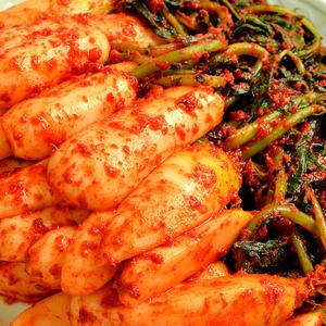 [천사푸드]100% 국내산 HACCP 인증 총각김치2kg 2개 구매시 깍두기1kg 제공