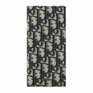 [명품] 버티컬 장지갑 베이지블랙 2OBBC002YSE H05E