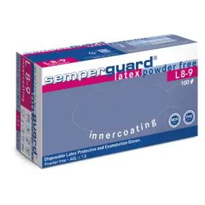 (Semperguard) Safeplus 대체품  질기고 튼튼한 무분말 고탄력 라텍스장갑