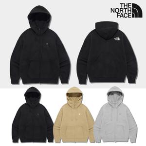 [정품] 노스페이스 맨 우먼 포근한 기본 후드 집업 점퍼 남자 여자 루즈핏 후드 티셔츠 자켓 NJ5JQ50