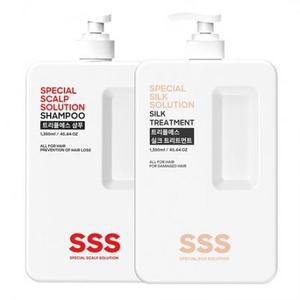 트리플에스 약산성 샴푸 + 실크 헤어 트리트먼트 1350ml × 1세트