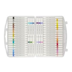 문교 불투명 아크릴마카 마카펜 48색 세트 디자인 마커 미술용