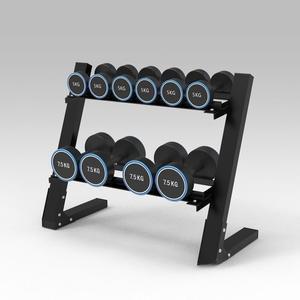2단 덤벨 거치대 프레임 보관대 홈트 아령 정리대