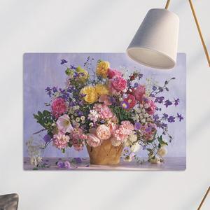 tj588-사각그림액자아름다운꽃바구니