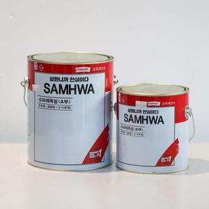 에폭시퍼티 슈퍼에폭씰 4L 연회색 삼화페인트