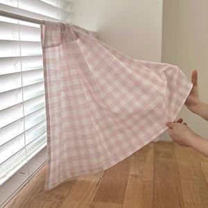 밀크 베리 바란스 주방커튼 미니 창문커튼 가리개