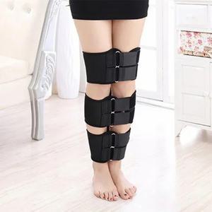 3중 벨크로 오다리 휜다리 골반 체형 걸음 교정 운동 밴드 교정기