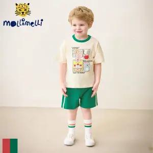 [몰리멜리] 몰리툰반팔상하복