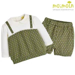 [보리보리/모이몰른]유아 그레인 상하복 세트