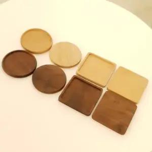 우드 티코스터 원목 나무 컵받침대 컵코스터