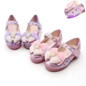 해피걸 거북진주 여아 led구두 키즈 아기 유아구두