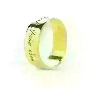 24k 순금반지 이니셜평반지 11.25g