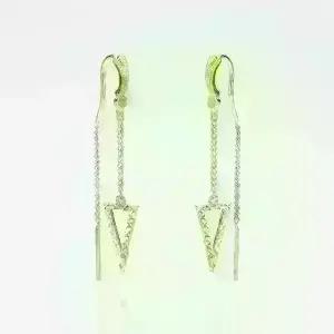 순금귀걸이 피너클드롭귀걸이 3.75g