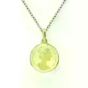 순금목걸이 여왕코인목걸이 7.5g+18K장식