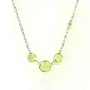 순금목걸이 링클로버목걸이 18.75g+18K장식