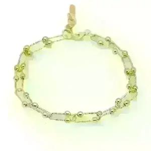 순금팔찌 써클볼팔찌 7.5g+18K장식