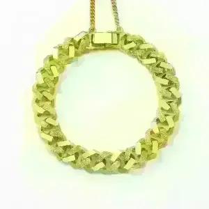 순금팔찌 쪼이 팔각격체인팔찌 26.25g+18K장식