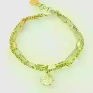 순금팔찌 여왕코인 더퀸팔찌 11.25g+18K장식