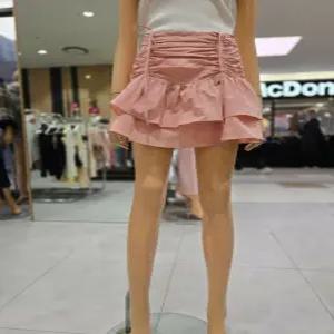 [에고이스트] 스트링 포인트 러플 미니 스커트  ER2OSK-51