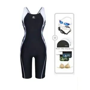 [레노마수영복](하남점)*폴리백 무상증정*여성 액티브 4부 반신수영복수경수모가방브라캡 5종세트LS2F86...