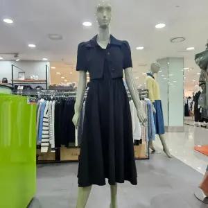 시슬리/애플아울렛/크롭 재킷 레이어드 롱 원피스/SAOPF1531