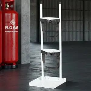 3S 가스통거치대 대 보관함 지지대 산소통거치대