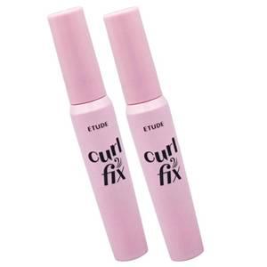 NEW 에뛰드 컬 픽스 마스카라 8g x2개 블랙