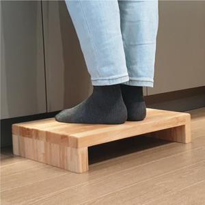 원목 키높이 싱크대 발판 주방 현관 사무실 책상 발받침대 디딤판 맞춤 제작