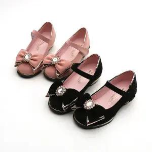 레트로 샤론보석굽 유아 아동 키즈 여아용 구두 신발