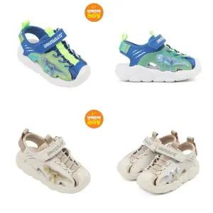 [다이노솔즈](타임스퀘어점패션관) 25SS 반짝반짝 빛나는 티 렉스 워터프런트 샌들 DNKCF2TSWF11 (13...