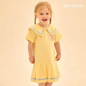 [보리보리/케어베어]러브이즈러브 PK 플리츠 세일러 원피스