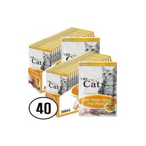 더캣츠 스프 치킨 야채 파우치 50g 20개들이 2박스