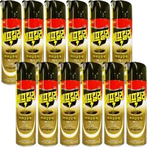 에프킬라 맥스 트리플킬 500ml 12개 바퀴벌레 스프레이 에어졸